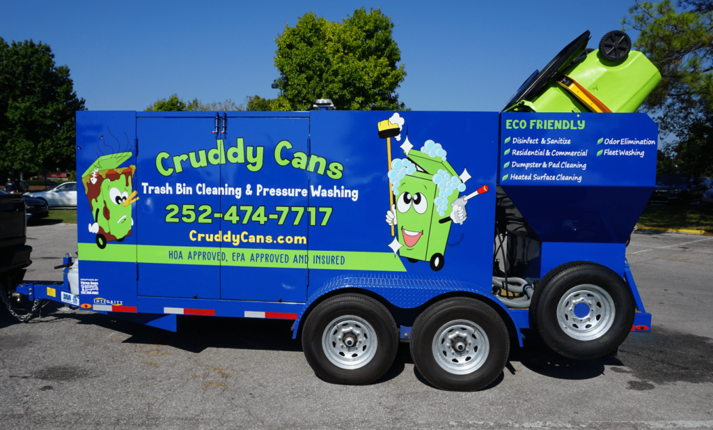 Curbside Trash Can Cleaning Service